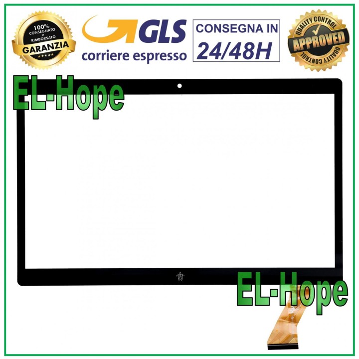 Vitre tactile Mediacom SmartPad Pro 11,6  Azimut 2 M-SP1AZ2P Noir d origine