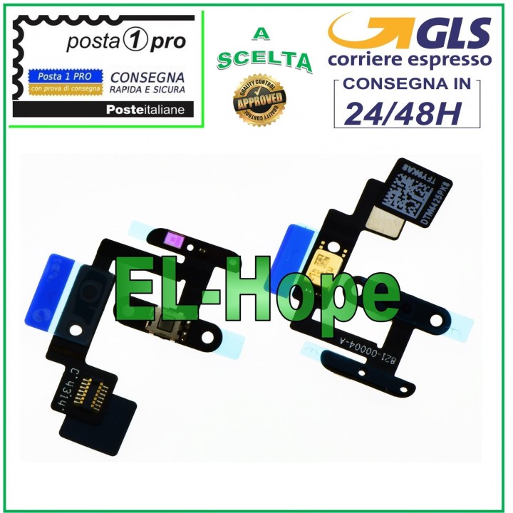 Bouton d alimentation plat flexible pour Apple iPad 6 Air 2