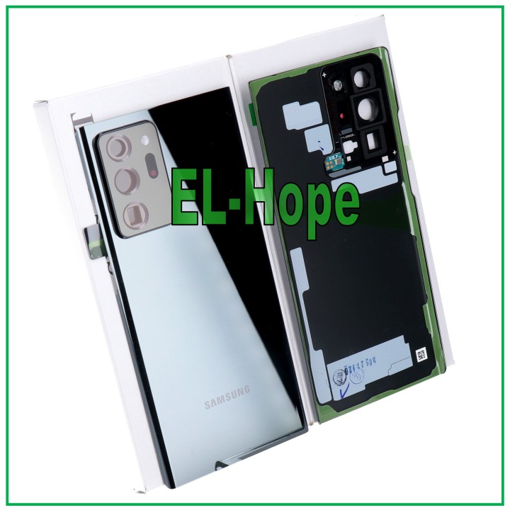 Coque arrie're noire originale pour Samsung Galaxy Note 20 Ultra 5G SM-N986 avec cache batterie