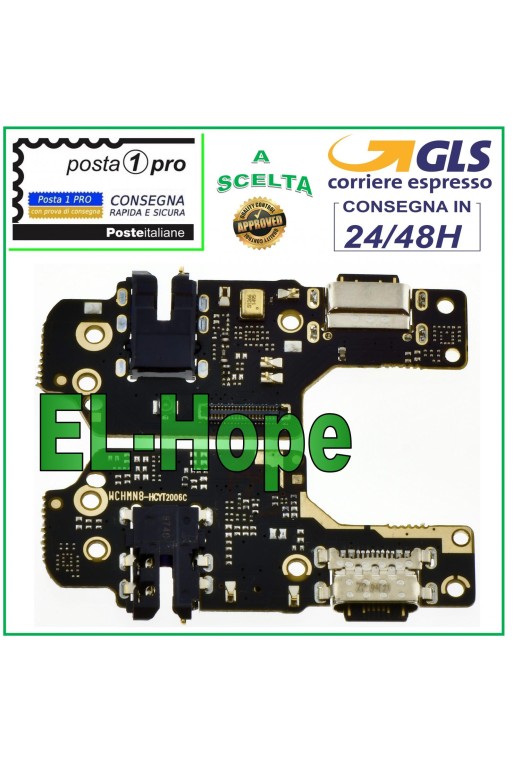 CONNECTEUR DE CHARGE XIAOMI REDMI NOTE 8 MICROPHONE DOCK JACK PCB TYPE C CHARGE