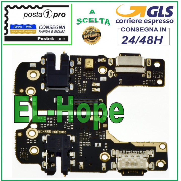 CONNECTEUR DE CHARGE XIAOMI REDMI NOTE 8 MICROPHONE DOCK JACK PCB TYPE C CHARGE