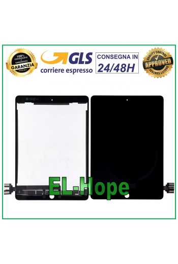 Écran tactile LCD pour Apple iPad Pro 9.7 (2016) A1673 A1674 A1675 Noir