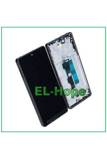 Écran tactile TFT LCD pour Xiaomi Redmi Note 13 Pro 4G 23117RA68G, cadre noir