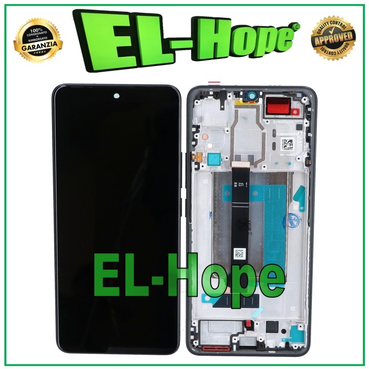 Écran tactile LCD TFT + châssis pour Xiaomi Poco F6 24069PC21G, verre noir