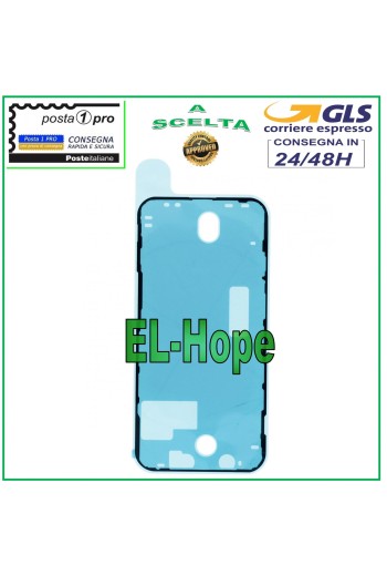 JOINT ADHÉSIF DOUBLE FACE ANTI-INFILTRATION POUR FIXATION D ÉCRAN APPLE IPHONE 12 PRO