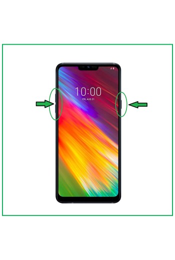 Écran LCD + châssis pour LG G7 ONE G7-FIT LMQ850EM Écran tactile Noir