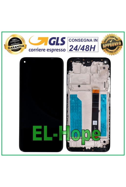 Écran LCD + cadre pour LG K61 LMQ630EAW LMQ630EMW Écran tactile en verre