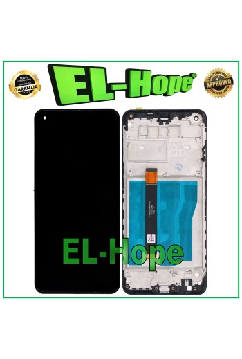 Écran LCD + châssis pour LG K51S LMK510EMW LMX510 Écran tactile en verre Noir