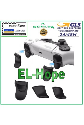 Cache-bouton de jeu L2 R2 pour manette DualSense PS5 Playstation 5
