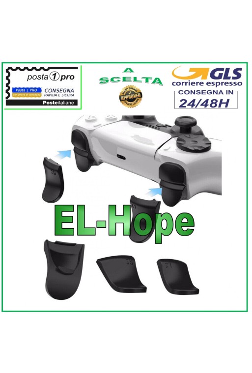 Cache-bouton de jeu L2 R2 pour manette DualSense PS5 Playstation 5