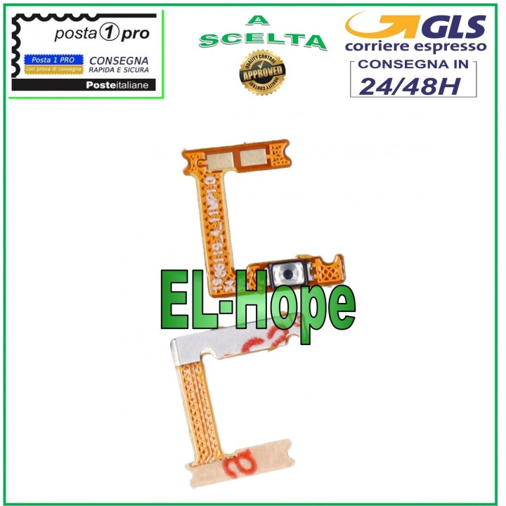 Nappe plate pour touche marche/arre't pour Samsung Galaxy A20S SM-A207F