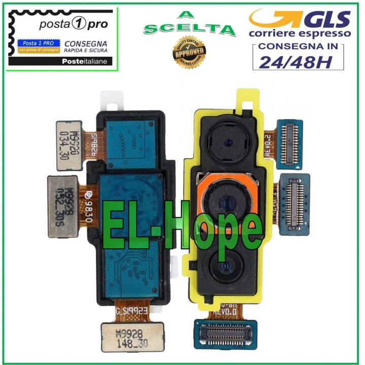 CAMÉRA ARRIÈRE FLAT FLEX POUR SAMSUNG GALAXY A30S SM-A307 F/FN CAMÉRA ARRIÈRE