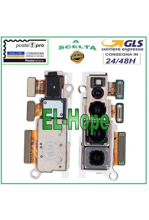 CAMÉRA ARRIÈRE POUR SAMSUNG GALAXY S10 5G SM-G977B MODULE DE CAMÉRA PLAT ET FLEXIBLE