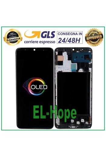 Écran LCD OLED pour Samsung Galaxy A70 SM-A705, écran tactile avec cadre en verre