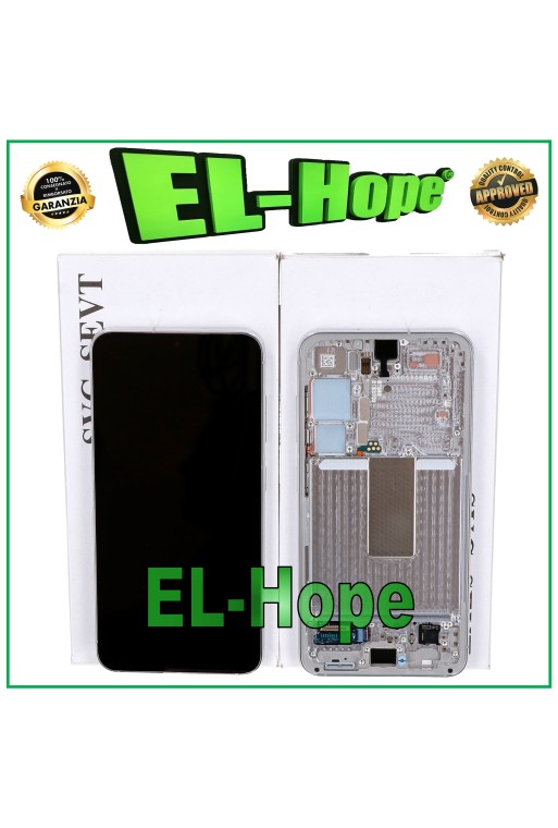 Écran tactile LCD d origine Samsung Galaxy S23 5G 2023 SM-S911 Vert citron clair