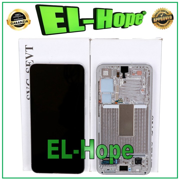ÉCRAN TACTILE D ORIGINE SAMSUNG S23 SM-S911 VERT CLAIR LIME GH82-30480F
