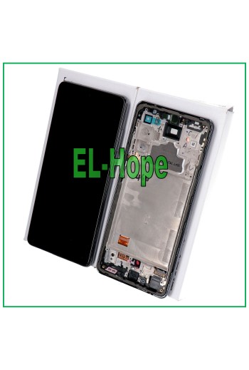 Écran LCD + Tactile 100% Original Samsung Galaxy A72 SM A725 A726 Cadre Noir