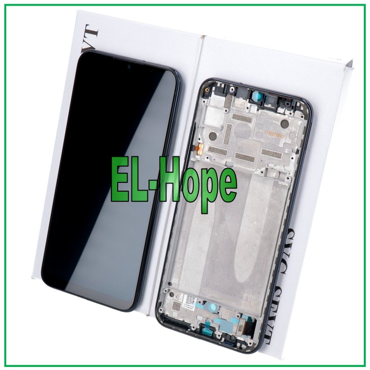 Écran LCD d origine + cadre pour Xiaomi Mi A3 M1906F9 / Mi CC9E, e'cran tactile noir