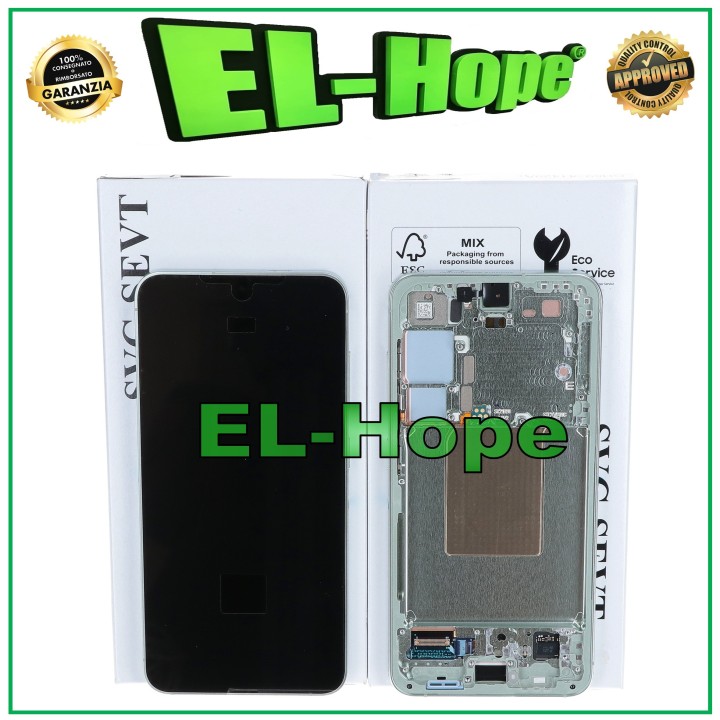 Écran tactile LCD d origine pour Samsung S24 5G SM-S921 vert jade GH82-33287E