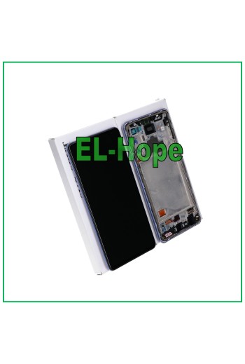 Écran LCD d origine Samsung Galaxy A72 SM A725 A726, cadre tactile violet