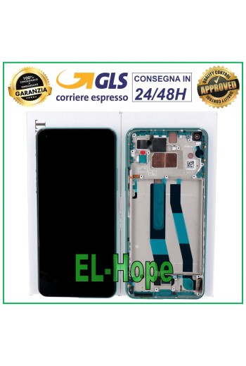 Écran d origine + cadre Xiaomi Mi 11 Lite 4G 5G NE M2101K9AG Touch Glass Green