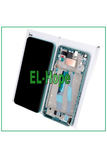 Écran d origine + cadre Xiaomi Mi 11 Lite 4G 5G NE M2101K9AG Touch Glass Green
