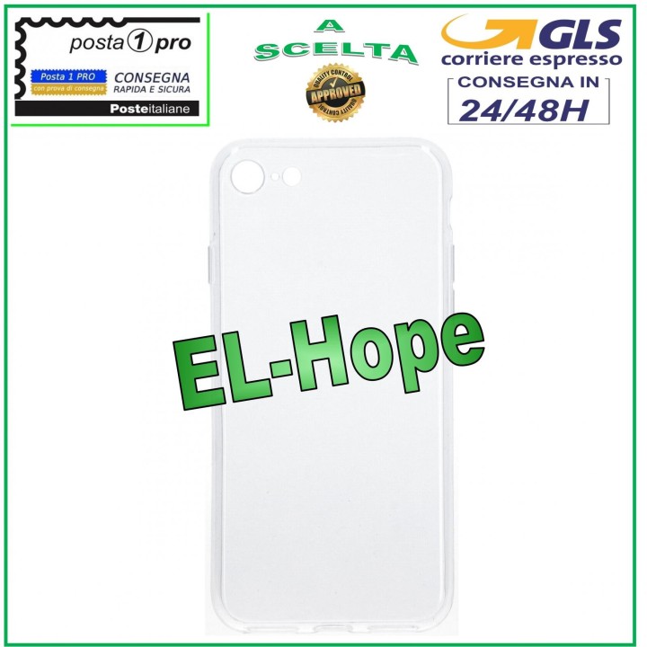 COQUE DE PROTECTION TRANSPARENTE EN GEL SOUPLE TPU POUR APPLE IPHONE 8 8G