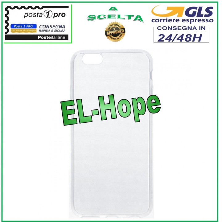 COQUE DE PROTECTION TRANSPARENTE POUR APPLE IPHONE 6 6S BUMPER GEL TPU