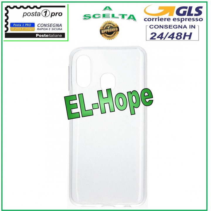Coque de protection en gel TPU pour Samsung Galaxy A40 SM-A405F, transparente