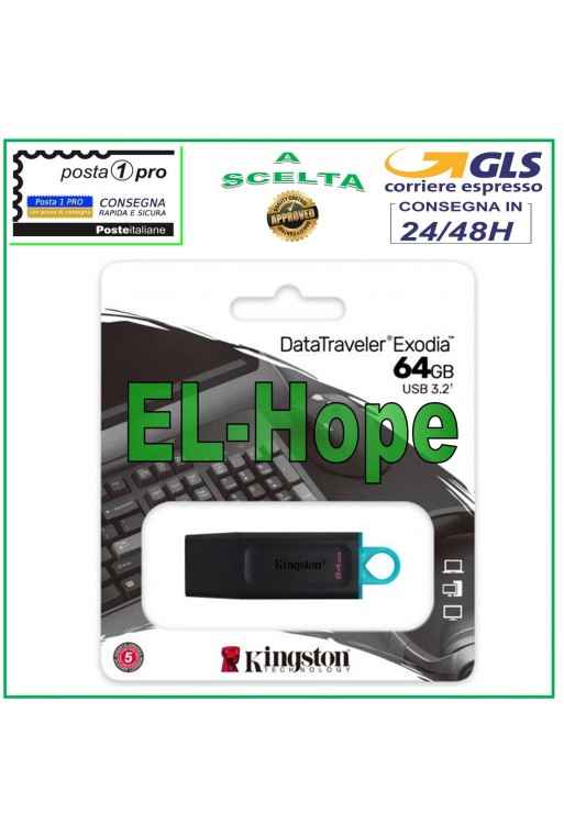 Clé USB Kingston 64 Go Clé USB DTX Originale USB 3.2