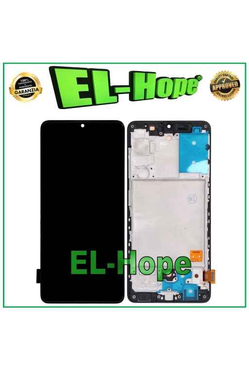 Écran LCD TFT + cadre pour Samsung Galaxy A41 SM-A415 F, écran tactile en verre noir