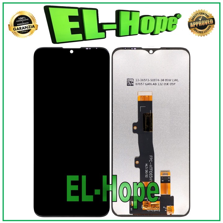 Écran LCD tactile en verre pour Motorola Moto E7 XT2095 XT-2095