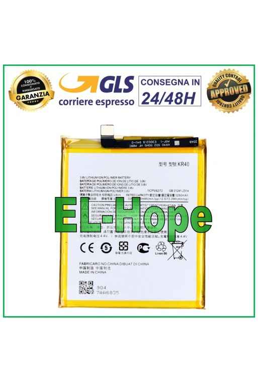 Batterie KR40 pour Motorola Moto One Vision P50 XT1970 3290 mAh, équivalente à l originale