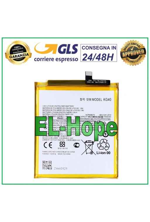 Batterie KG40 pour Motorola E7 / Moto One Macro / G8 Play XT2015 4000 mAh