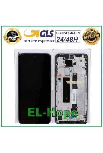 Écran tactile LCD d origine Xiaomi Mi 10T Lite M2007J17G avec cadre en verre bleu