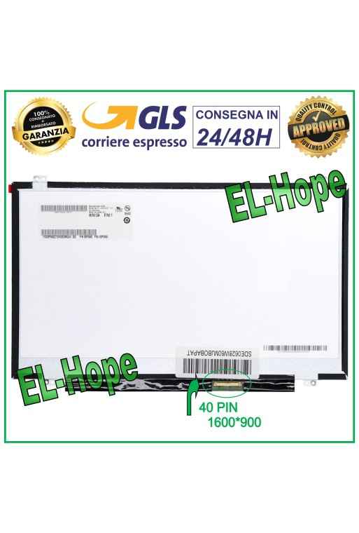 Écran LCD LED HD 14 40 broches pour ordinateur portable B140RW02 V.1