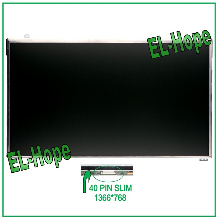 Écran LCD LED HD 15,6  pour ordinateur portable LTN156AT19-502, 40 broches, fin, 1366 x 768