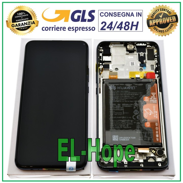 Cadre d e'cran LCD d origine avec batterie pour Huawei P Smart Z STK-LX1 LX2 L21 tactile noir