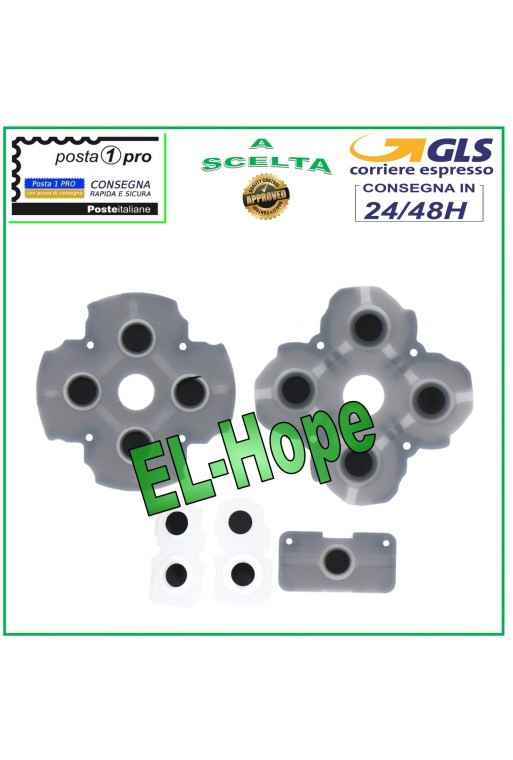 ENSEMBLE DE BOUTONS EN CAOUTCHOUC INTERNES POUR MANETTE PS5 PLAYSTATION 5 JOYPAD EN CAOUTCHOUC