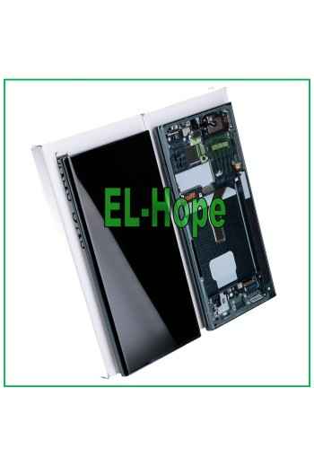 ÉCRAN LCD ORIGINAL POUR SAMSUNG GALAXY S22 ULTRA SM-S908 TACTILE VERT