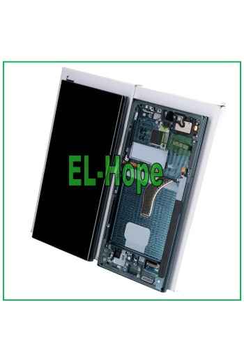 ÉCRAN LCD ORIGINAL POUR SAMSUNG GALAXY S22 ULTRA SM-S908 TACTILE VERT
