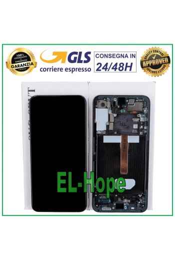 Écran LCD + cadre d origine Samsung Galaxy S22+ Plus 2022 SM-S906 tactile noir