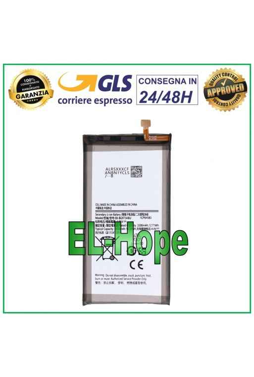 Batterie EB-BG973ABU pour Samsung Galaxy S10 SM-G973F 3400 mAh, équivalente à l originale