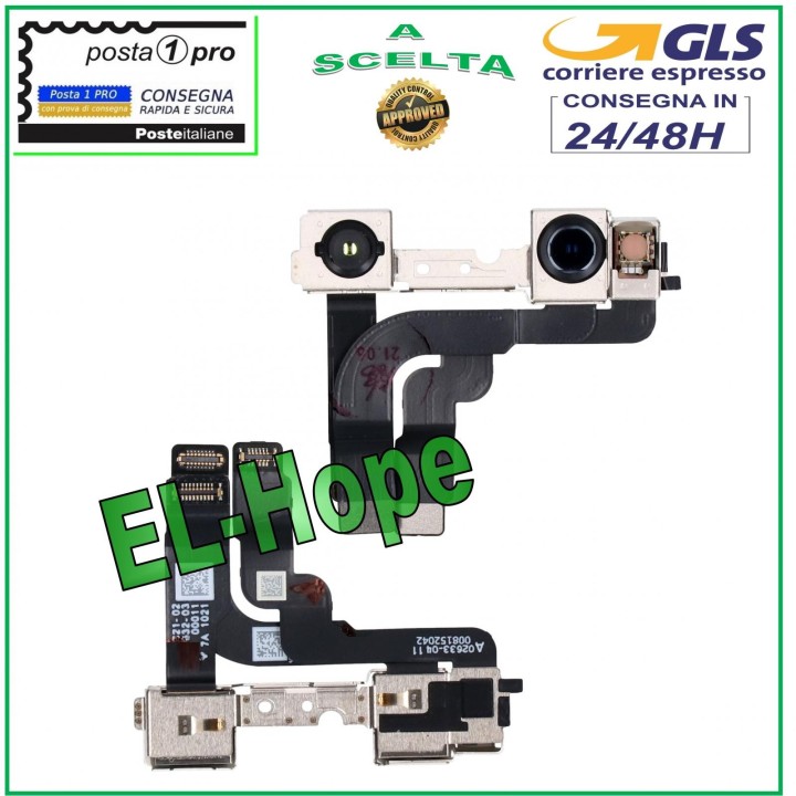 CAMÉRA FRONTALE CAMÉRA FRONTALE APPLE IPHONE 12 PRO MAX A2342 A2410 SELFIE