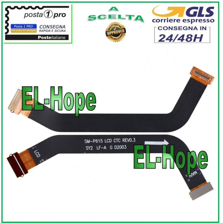 CONNEXION D ÉCRAN PLAT ET FLEXIBLE SAMSUNG GALAXY TAB S6 LITE SM P610 P613 P615 P619