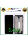 Écran tactile LCD d origine Samsung A52 SM A525F A526B, cadre violet GH82-25229C