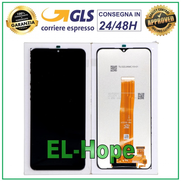 Écran LCD e'quivalent a' l e'cran tactile d origine Samsung Galaxy A02 2021 SM-A022