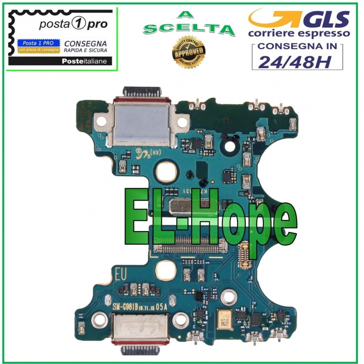 CONNECTEUR DE CHARGE SAMSUNG GALAXY S20 SM G980 G981 MICROPHONE STATION DE CHARGE TYPE C