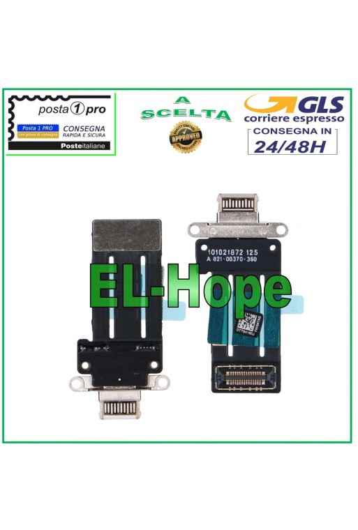 CONNECTEUR DE CHARGE IPAD PRO 12.9 2021 5e génération A2379 A2461 A2462 FLAT CHARGE BLANC