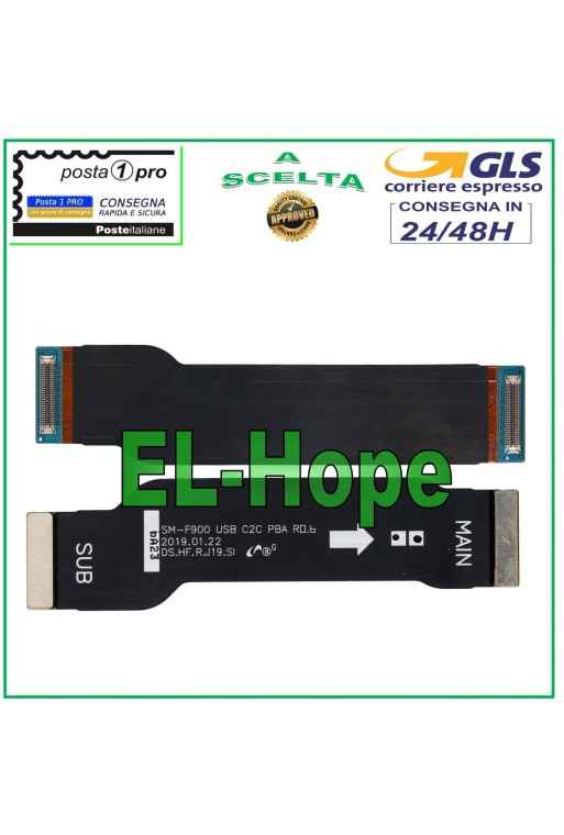 CONNEXION FLEXIBLE PLATE CARTE MÈRE STATION DE CHARGEMENT SAMSUNG GALAXY FOLD SM-F900 F